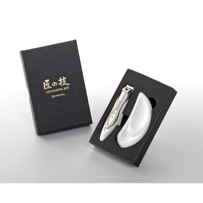 GREEN BELL＜グリーンベル＞ 匠の技 グルーミングキット G-3110 【キャッチャーツメキリ/ステンレス製ツメヤスリラウンドタイプの匠の技2点セット】 | 