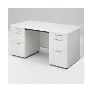 PLUS（プラス） 両袖机 1400幅 SH-147D-33 | PLUS