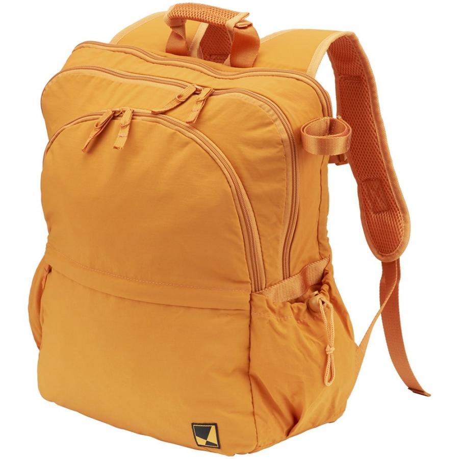 MCM パッチ付きリュック オレンジ MCM パッチ付きリュック オレンジ MCM パッチ付きリュック オレンジ