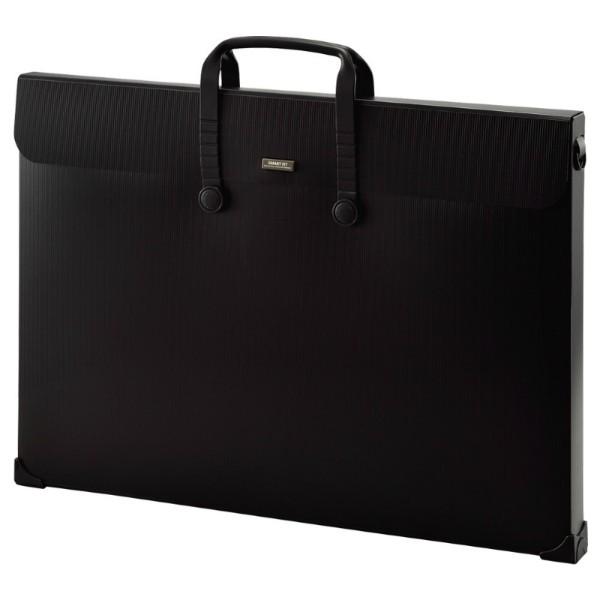 LIHIT LAB.＜リヒトラブ＞ SMART FIT＜スマート フィット＞ キャリングバッグ A2 ブラック A7632-24(A-7632-24) | 