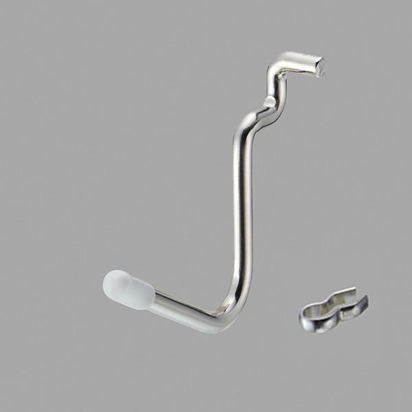 光＜hikari＞ パンチングボード用L型フックキャップ白1P4入 PBLF-52 | 