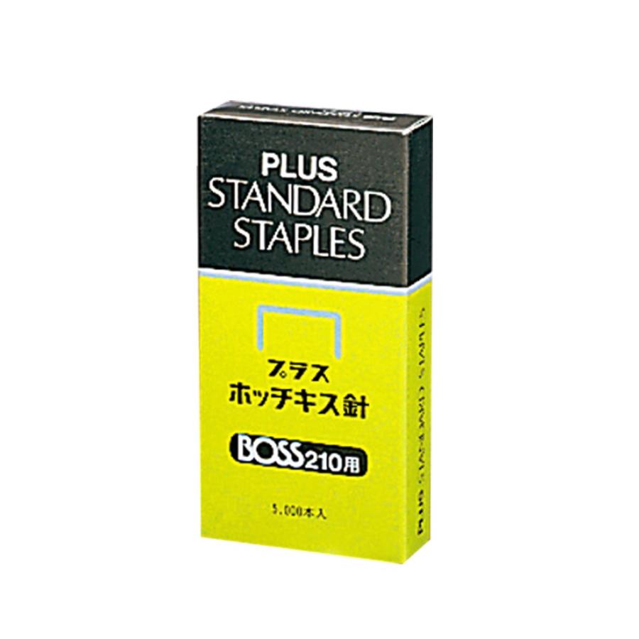 プラス(PLUS) ホッチキス針　BOSS 210S用　【針寸法 幅11.8×高さ6.4×太さ0.51mm 入り数5040本入(210本とじ×24)】　88-684 | PLUS
