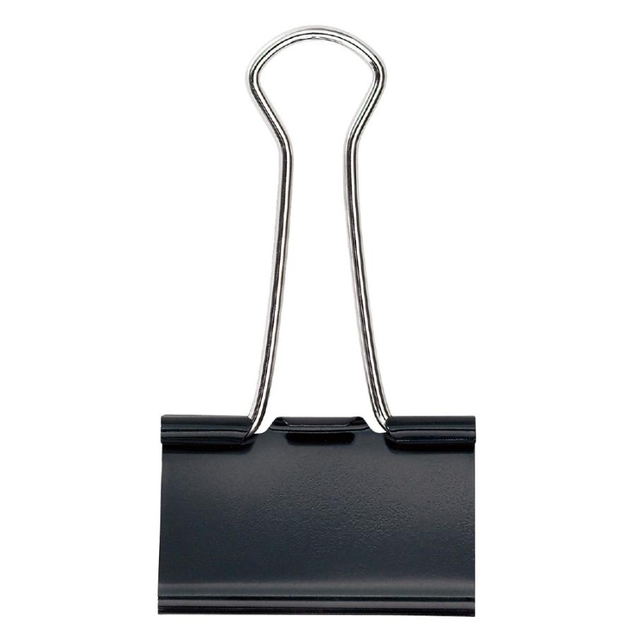 プラス(PLUS) クリップ ダブルクリップ 特大 41型 10個入 100枚とじ 箱入り ブラック CP-102　35-459 | PLUS