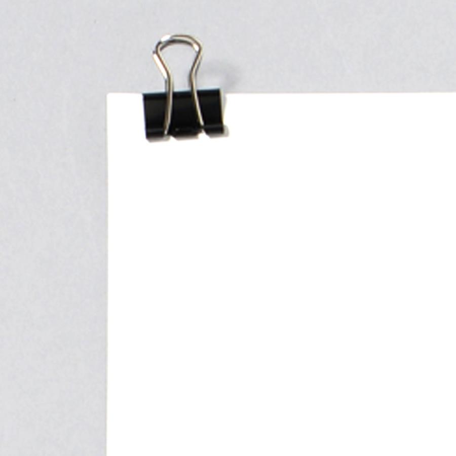 プラス(PLUS) クリップ ダブルクリップ 豆 100個入 徳用パック 30枚とじ ブラック CP-106-10P 35-468 | PLUS | 03