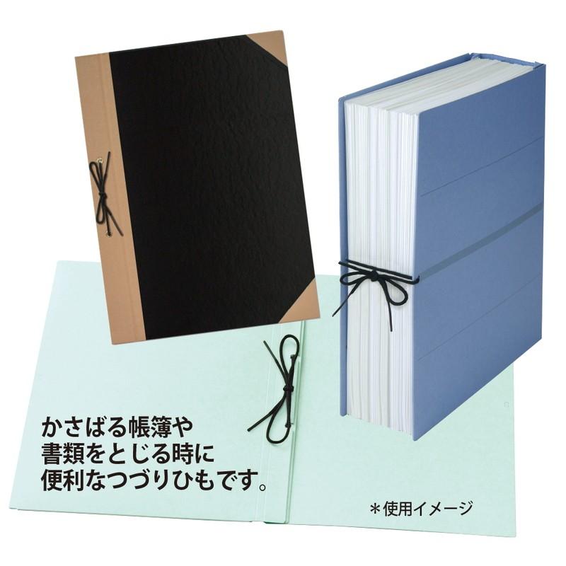 プラス(PLUS) つづりひも ウルシ先 45cm スフ16本織 100本入 黒 TF-500U (No.500) 36-021 | PLUS | 04