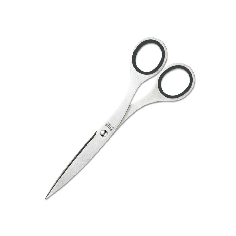 プラス(PLUS) はさみ ステンレス鋏 刃渡り165mm ブラック NO.165　34-725 | PLUS