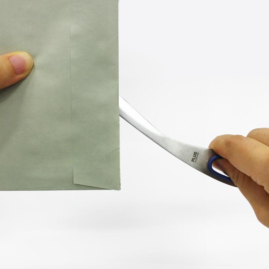 プラス PLUS ペーパーナイフ ステンレス ブルー S型 34-777 paper knife 紙切りナイフ 紙切小刀 文房具 カッター | PLUS | 03