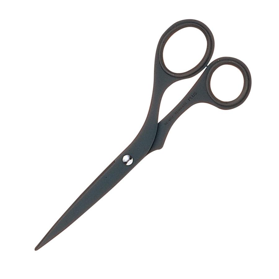 プラス(PLUS) はさみ ステンレス鋏 ツイストリング フッ素コート エクストラ ブラック SC-165F 34-931 | PLUS