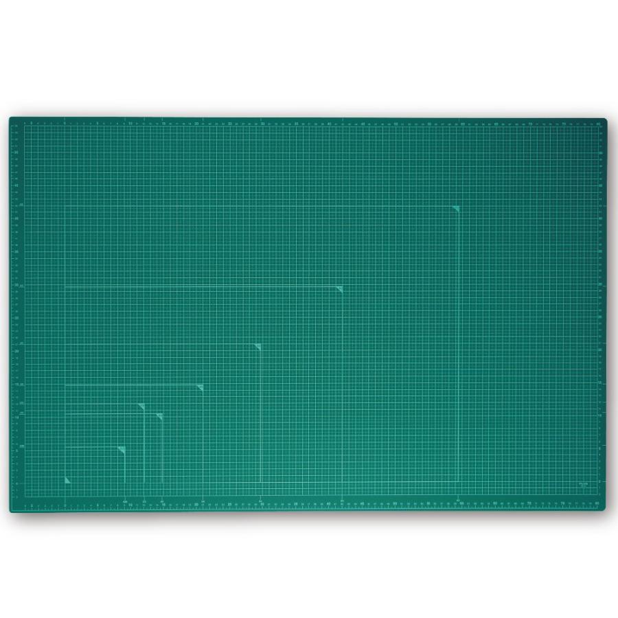 プラス(PLUS) カッティングマット A1サイズ CS-A1 グリーン 48-587 | PLUS