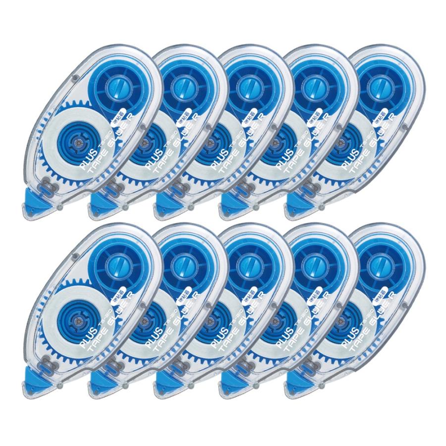 プラス(PLUS) テープのり テープグルーR 8.4mm幅 10個入 TG-210-10P 37-397 | PLUS