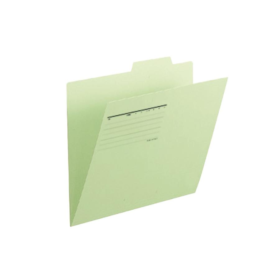 プラス(PLUS)間伐材 個別フォルダー A4-E グリーン FL-061KIF GR　10冊パック　86-956 | PLUS