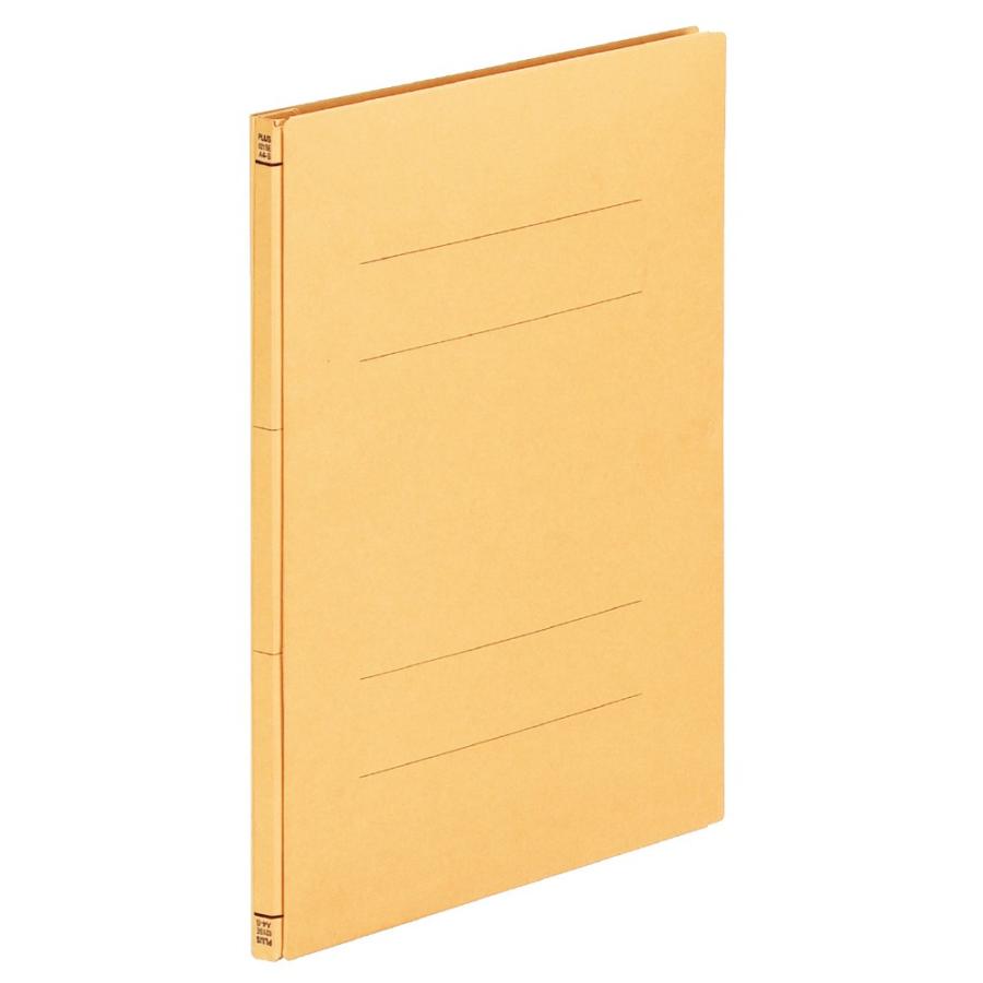 プラス(PLUS)背幅伸縮フラットファイル セノバス エコノミー 樹脂とじ具 A4-S イエロー FL-021SE　88-307 | PLUS