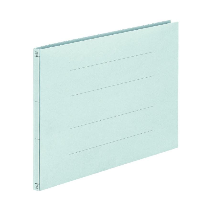 プラス(PLUS)背幅伸縮フラットファイル セノバス エコノミー つづり紐タイプ A3-E ブルー FL-002SH　88-475 | PLUS