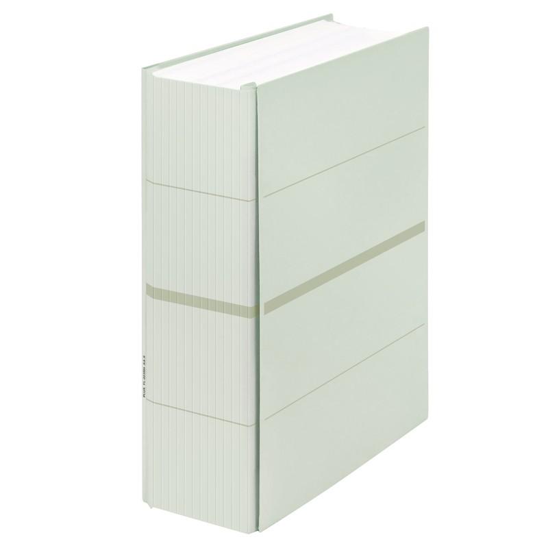 プラス(PLUS)背幅伸縮フラットファイル セノバス 替え表紙 つづり紐タイプ A4-S グレー FL-023SH　89-137 | PLUS | 04