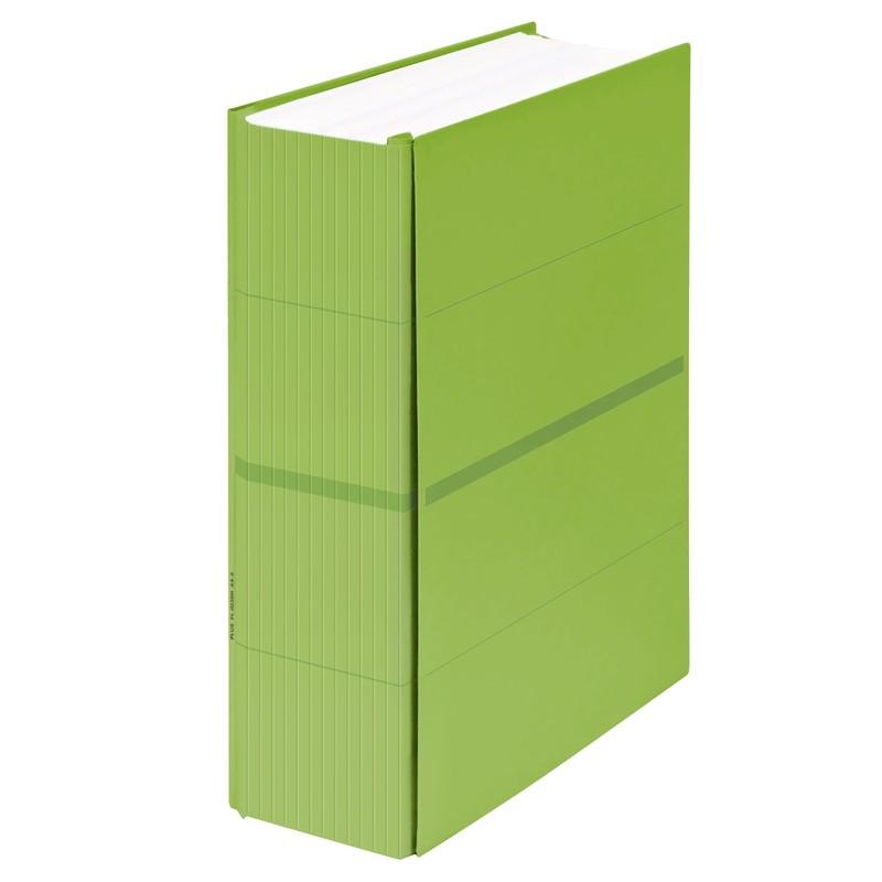 プラス(PLUS)背幅伸縮フラットファイル セノバス 替え表紙 つづり紐タイプ A4-S グリーン FL-023SH　89-139 | PLUS | 04