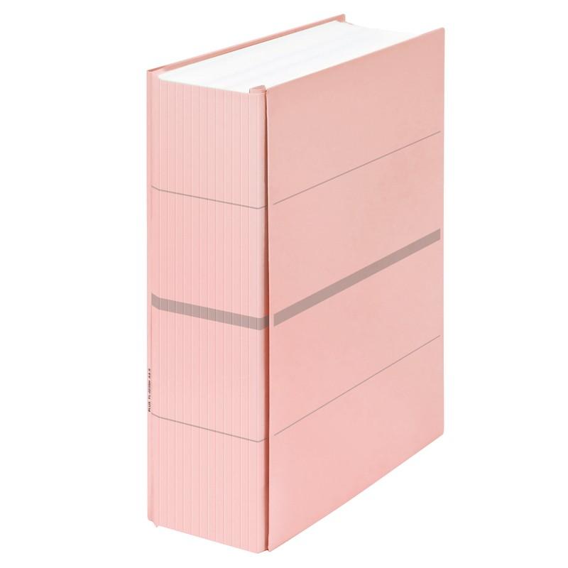 プラス(PLUS)背幅伸縮フラットファイル セノバス 替え表紙 つづり紐タイプ A4-S ピンク FL-023SH　89-140 | PLUS | 04