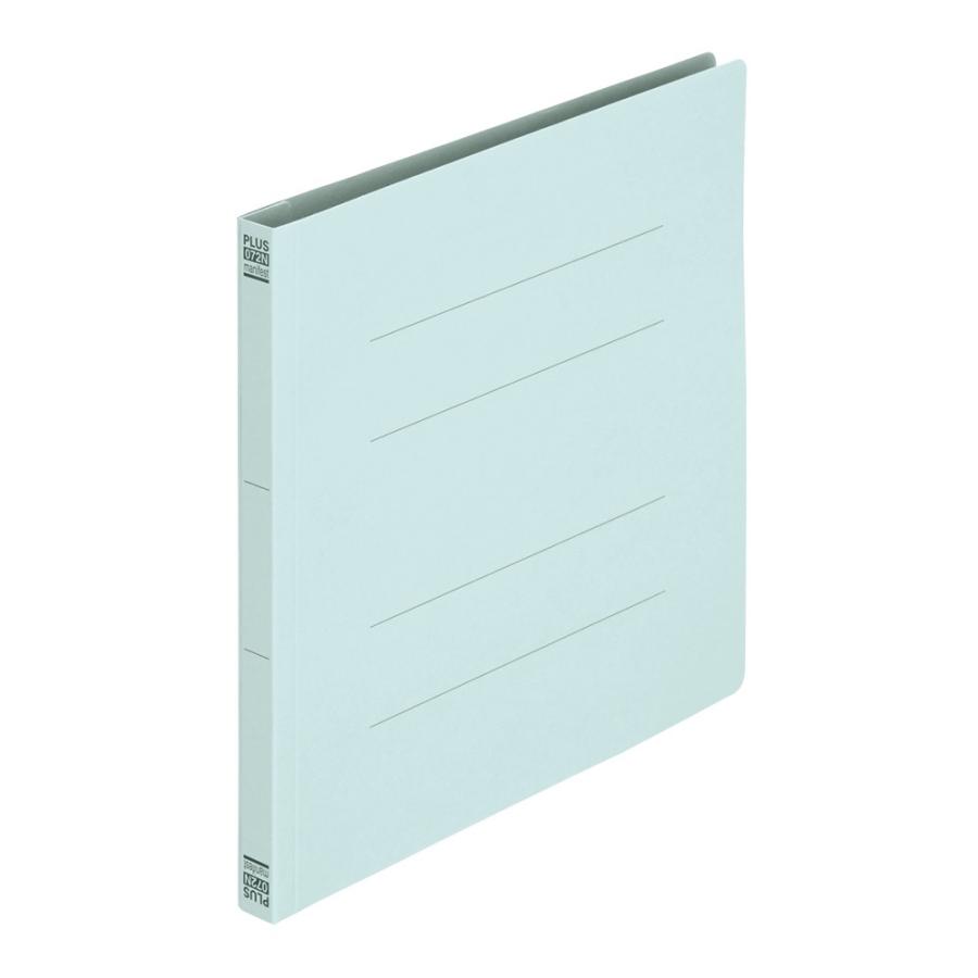 プラス(PLUS)フラットファイル 産業廃棄物管理表（マニフェスト）用 180枚とじ ブルー NO.072N 10冊パック　89-115 | PLUS