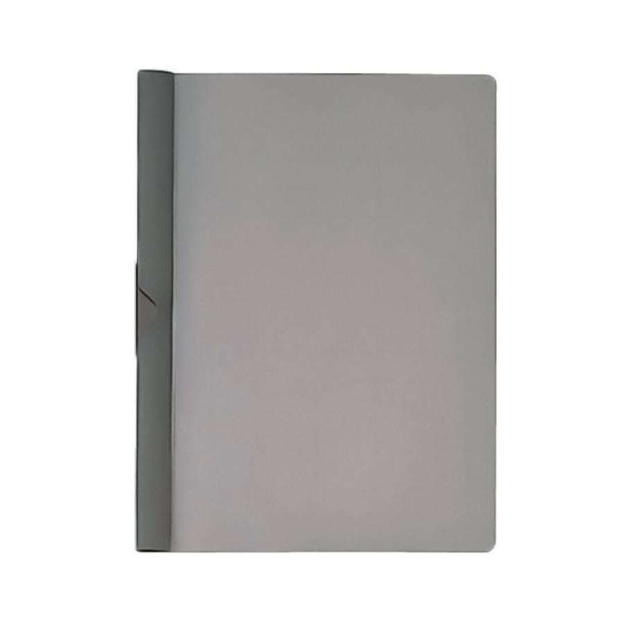 プラス(PLUS)スライドクリップファイル A4-S 20枚とじ ダークグレー FS-141PH 10冊パック　42-2631 | PLUS