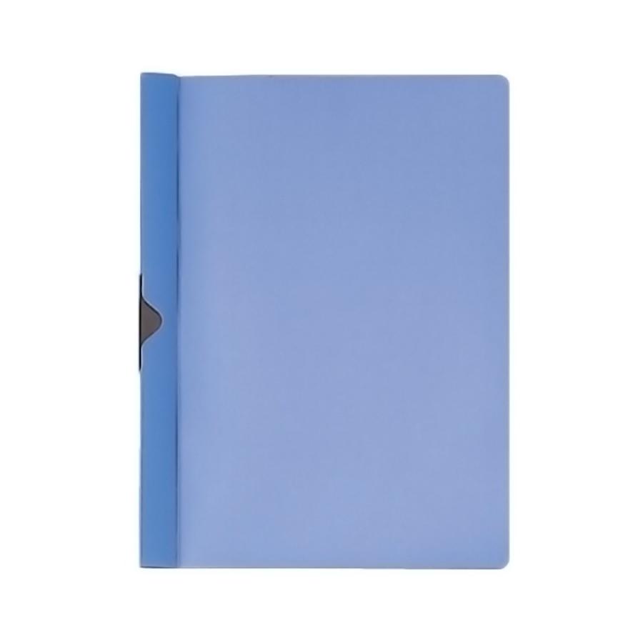 プラス(PLUS)スライドクリップファイル A4-S 20枚とじ ブルー FS-141PH 10冊パック　42-2632 | PLUS