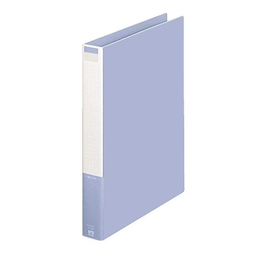 プラス(PLUS)リングファイル 2穴 A4-S 210枚とじ ブルー FL-101RF　87-004 | PLUS