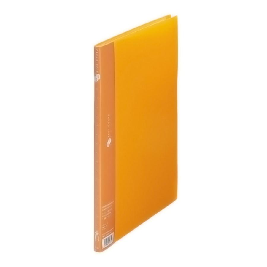 プラス(PLUS) クリアーファイル スーパーエコノミー 溶着式 A4-S 10ポケット イエロー FC-121EL　88-414 | PLUS