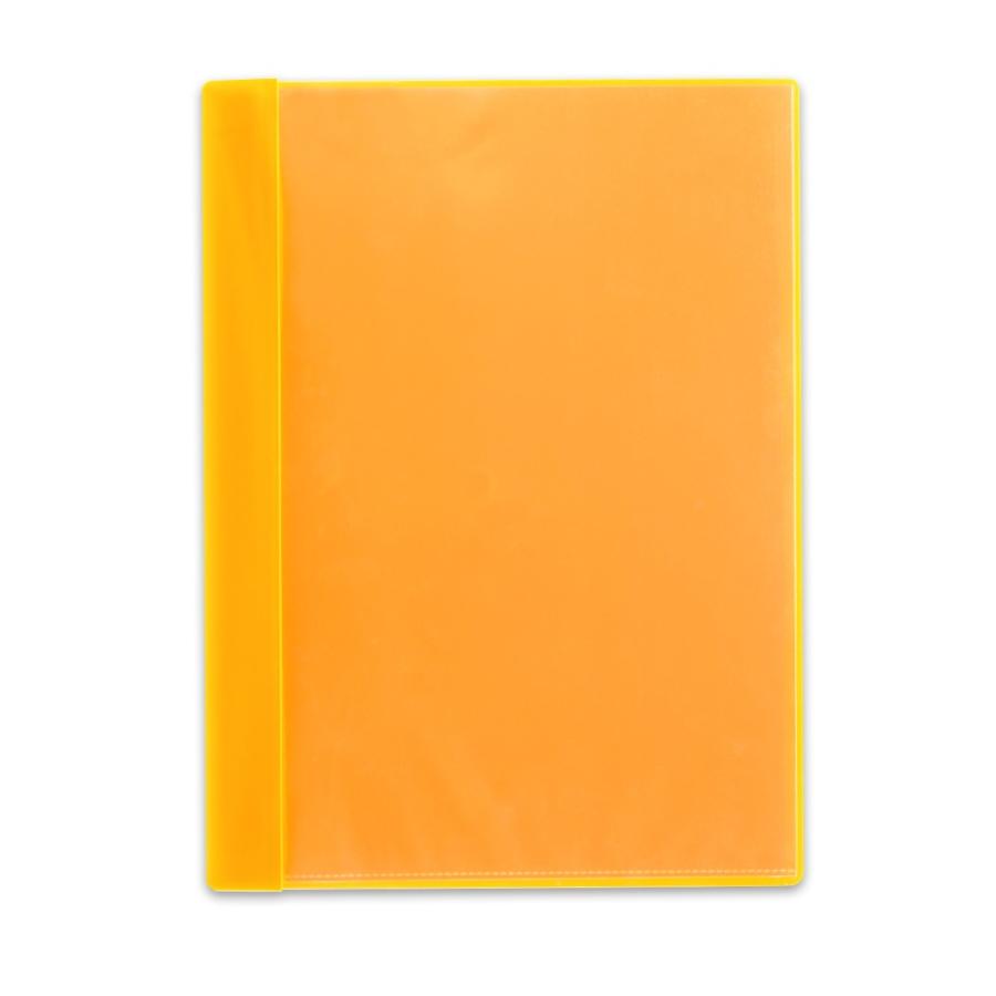 プラス(PLUS) クリアーファイル 通知表ファイル A4-S 10冊入 オレンジ FL-190GD　78-765 | PLUS