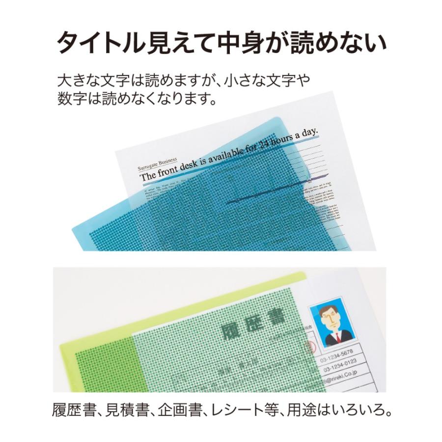 プラス(PLUS) カモフラージュホルダー ハード仕切り付 A4 グリーン FL-129CH 10冊パック　89-572 | PLUS | 01