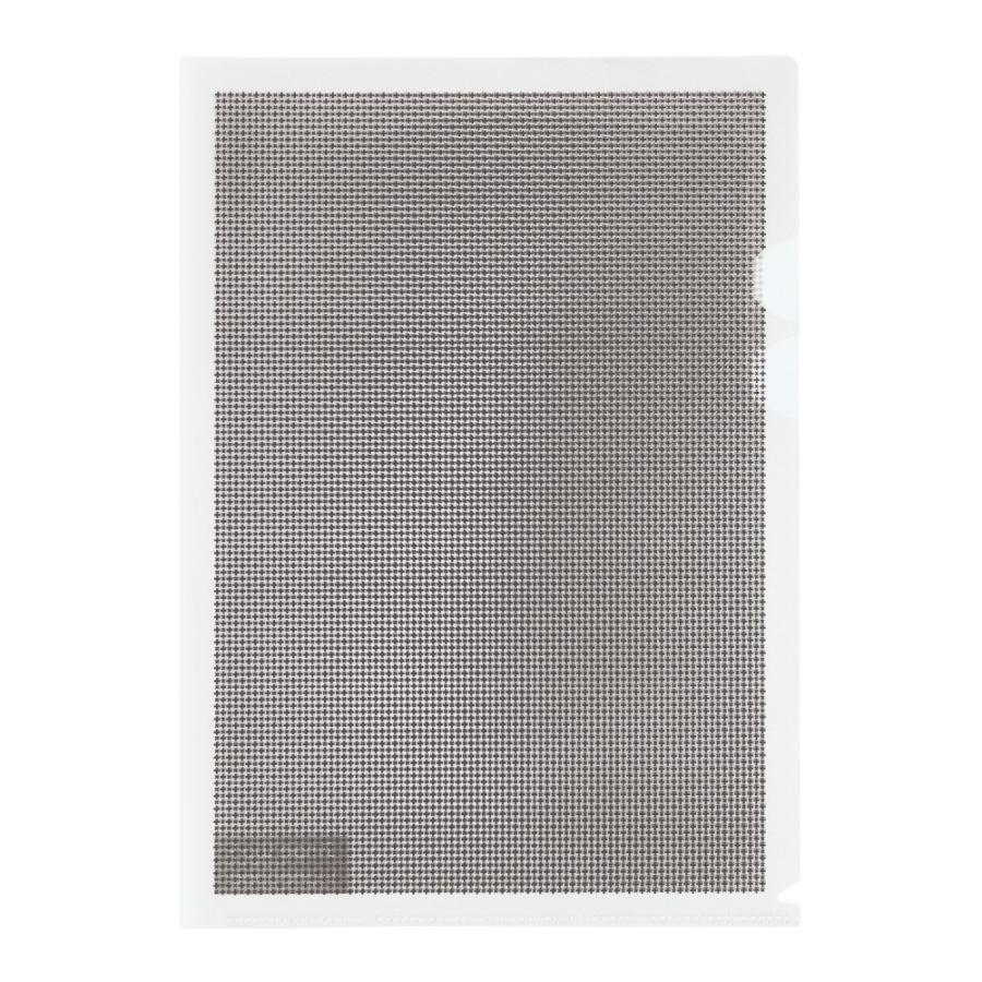 プラス(PLUS) カモフラージュホルダー ハード仕切り付 A4 クリアー FL-129CH 10冊パック　89-575 | PLUS