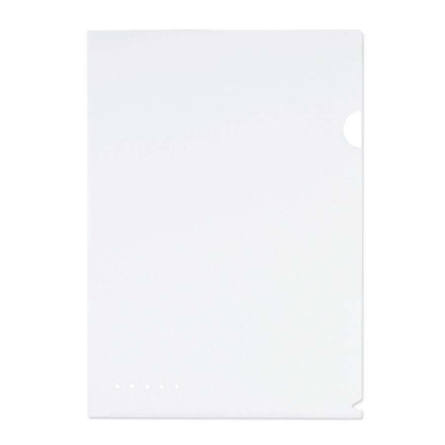 プラス(PLUS)ブラインドホルダー 不透明ホルダー A4 ホワイト FL-109CH 10冊パック　88-495 | PLUS