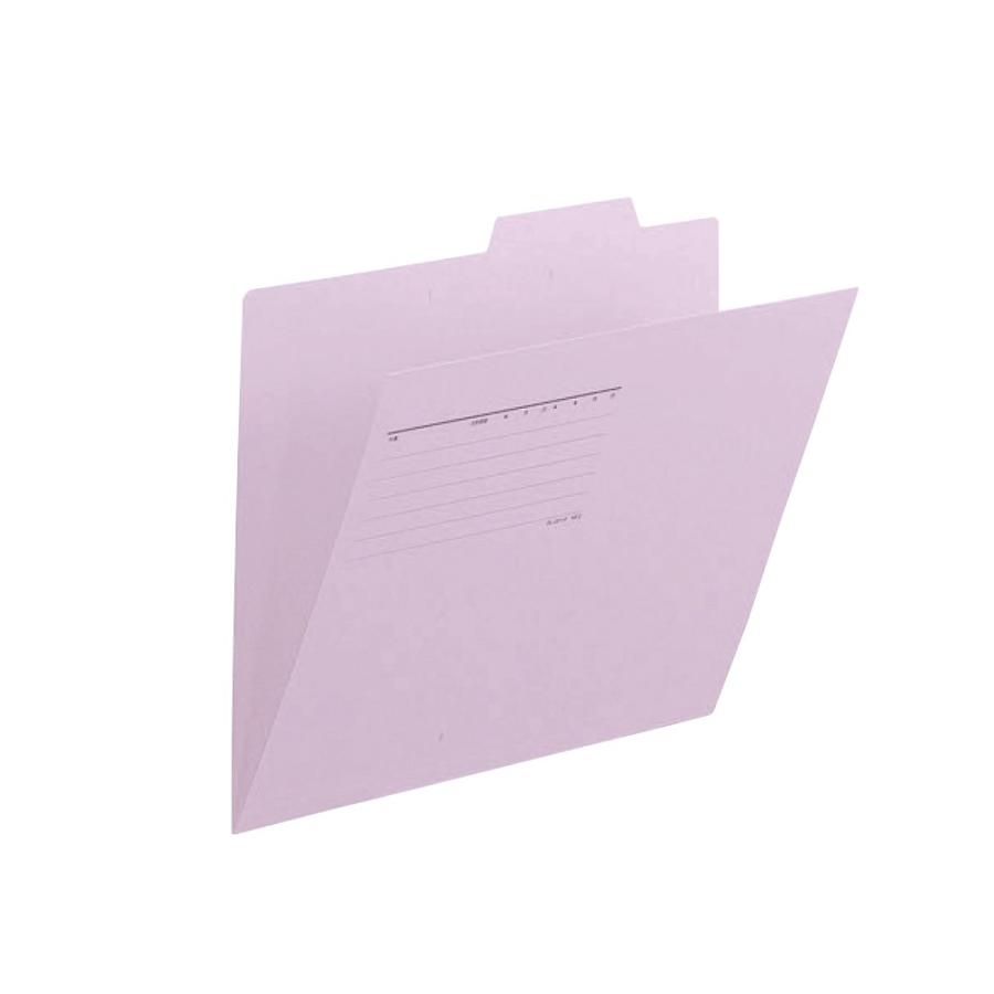 プラス(PLUS)個別フォルダー A4-E バイオレット FL-061IF 10セット　87-062 | PLUS