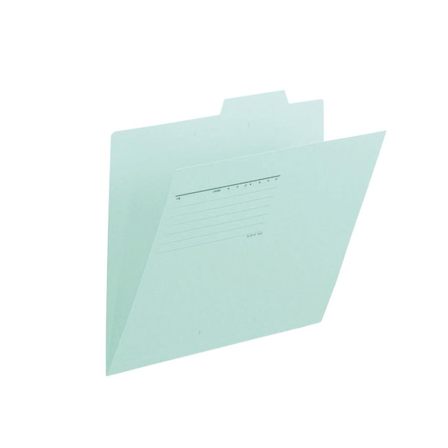 プラス(PLUS)個別フォルダー A4-E ブルー FL-061IF 10セット　87-095 | PLUS