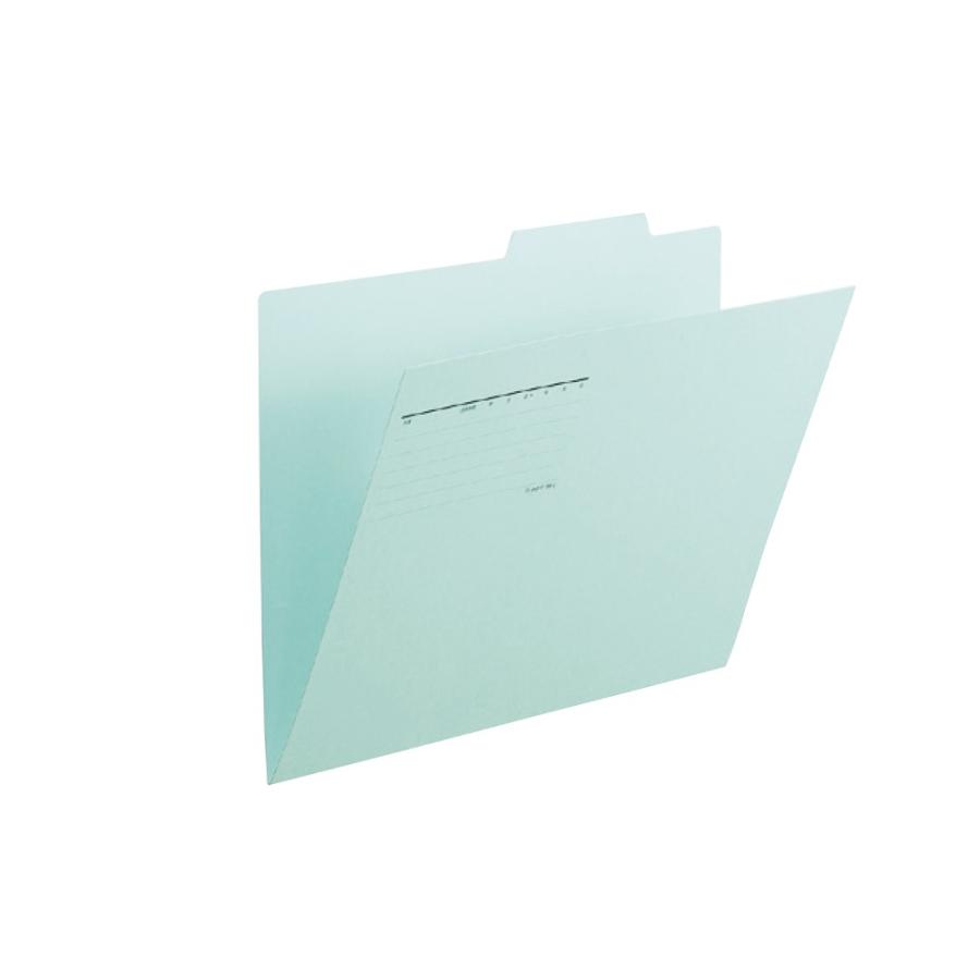 プラス(PLUS)個別フォルダー B4-E ブルー FL-068IF 10セット　87-435 | PLUS