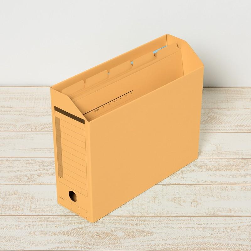 プラス(PLUS) カットフォルダー マチなし 5山 A4-E イエロー FL-065IF 　87-387 | PLUS | 09