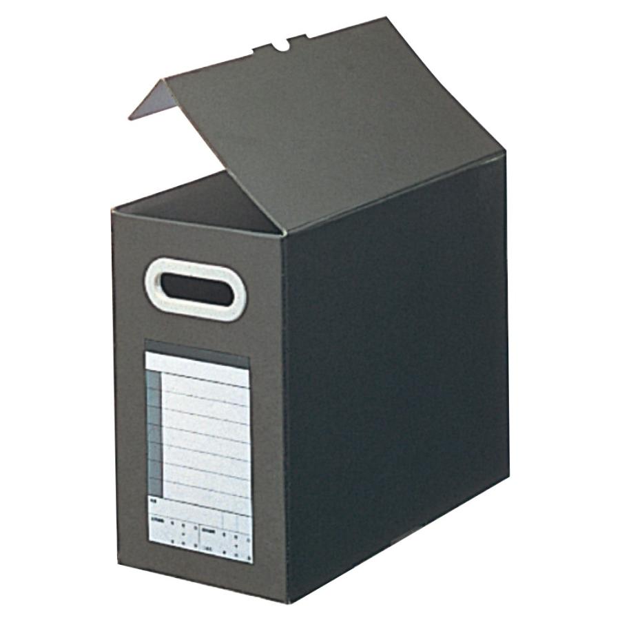 プラス(PLUS)ボックスファイル サンプルボックス A4-E ダークグレー BF10-A4-150 87-116 | PLUS