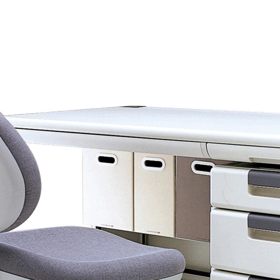 プラス(PLUS)ボックスファイル サンプルボックス A4-E ダークグレー BF10-A4-200　87-118 | PLUS | 01