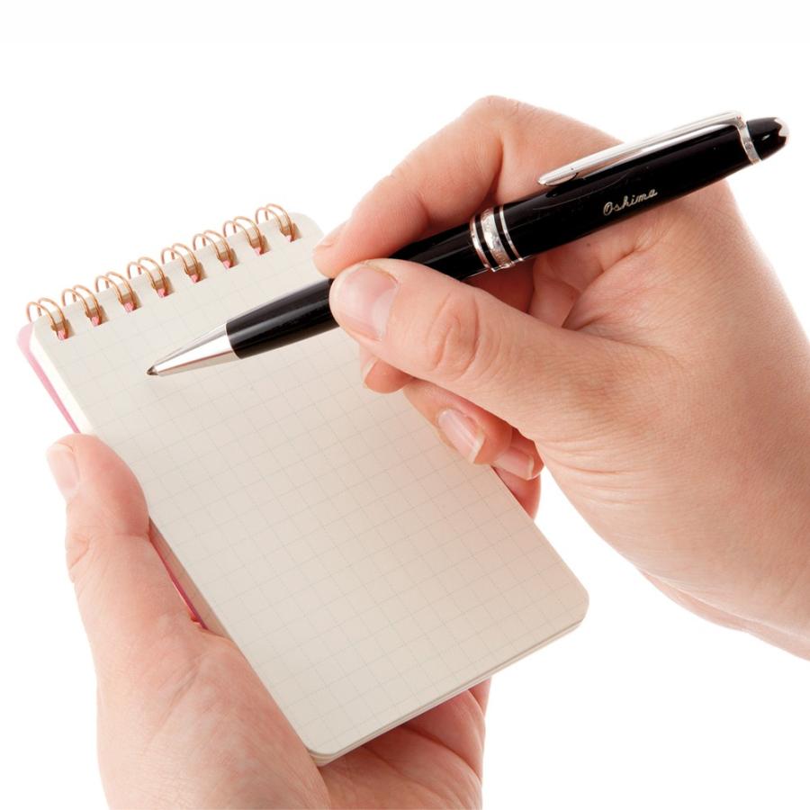 プラス(PLUS)メモ帳 ノート カ.クリエ ツインリング A4×1/9 方眼 5mm罫 コスモス RT-740GC 5冊パック　77-966 | PLUS | 03