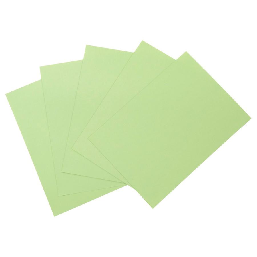 プラス(PLUS) カラーペーパー ダイオーマルチカラー B5 500枚 うぐいす CW-610C 86-402 | PLUS | 01