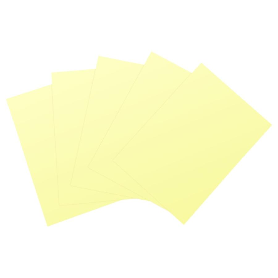 プラス(PLUS) カラーペーパー ダイオーマルチカラー B5 500枚 レモン CW-610C 86-406 | PLUS | 01