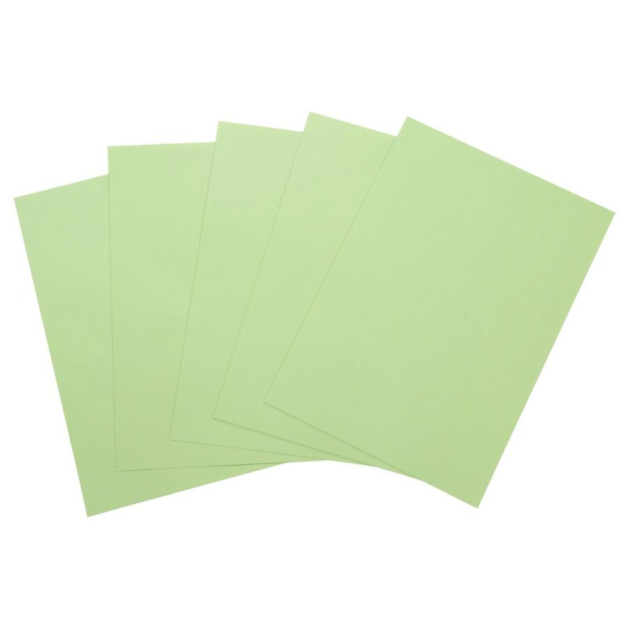 プラス(PLUS) カラーペーパー ダイオーマルチカラー A4 500枚 うぐいす CW-620C 86-410 | PLUS | 01