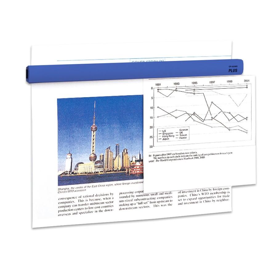 プラス(PLUS)マグネット マグネットバー 220mm ブルー CP-220MB 80-552 | PLUS | 02