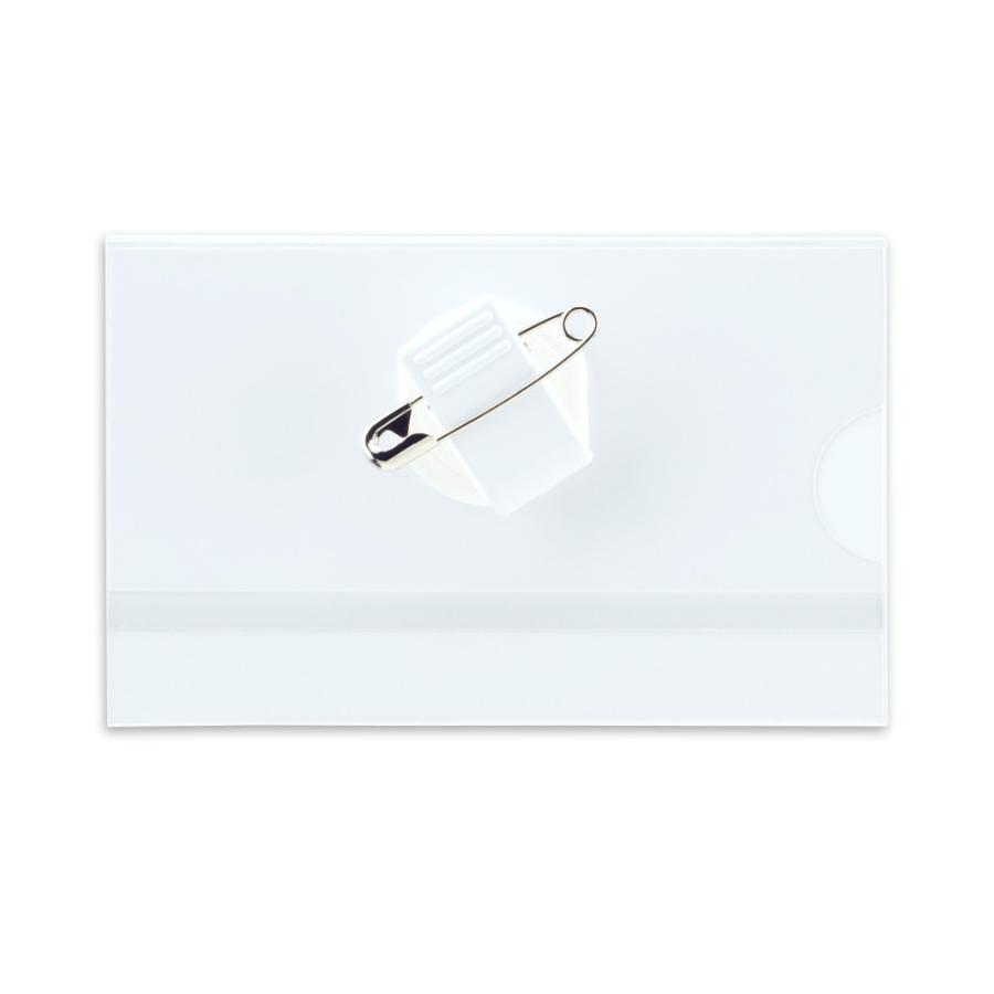 プラス(PLUS) 名札 ネームタッグ 名刺型名札 回転クリップ式 CT-002 84-783 | PLUS | 01