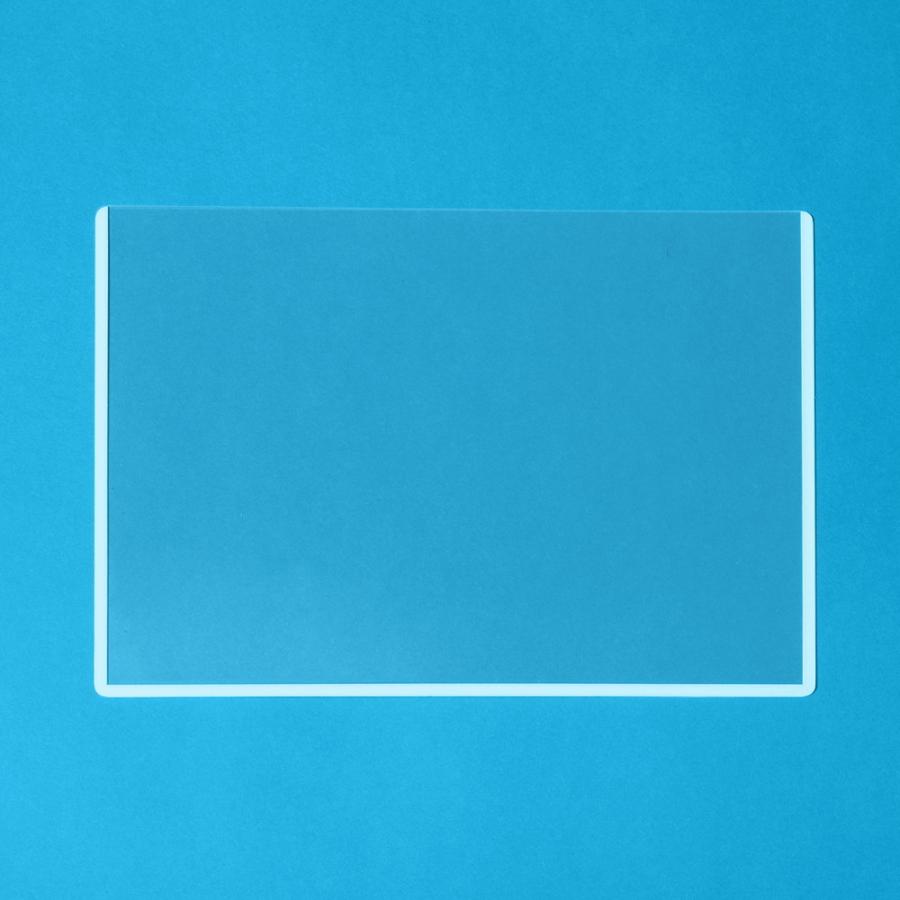 プラス (PLUS) カードケース パスケース ハードタイプ A4 白色フレーム 10個 PC-204C 34-464 ×10 | PLUS | 01