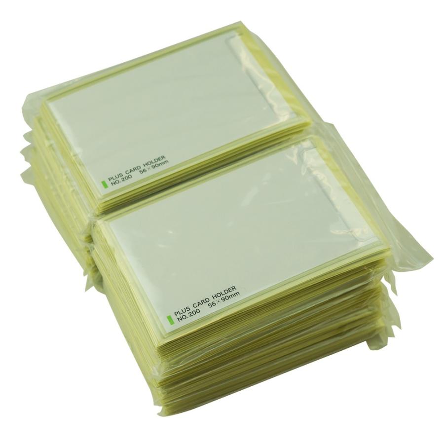プラス(PLUS) 粘着剤付カードホルダー スティキット 100枚入 LA-200ST(NO.200) 33-715 | PLUS | 03