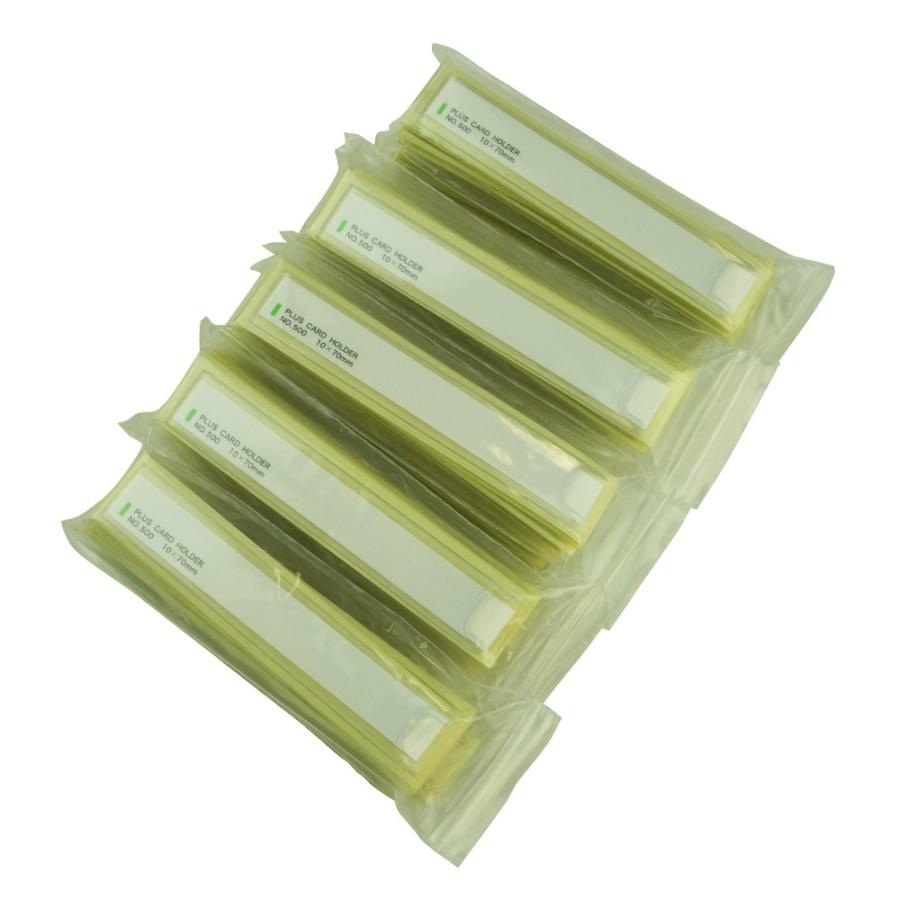 プラス(PLUS) 粘着剤付カードホルダー スティキット 100枚入 LA-500ST(NO.500) 33-758 | PLUS | 03