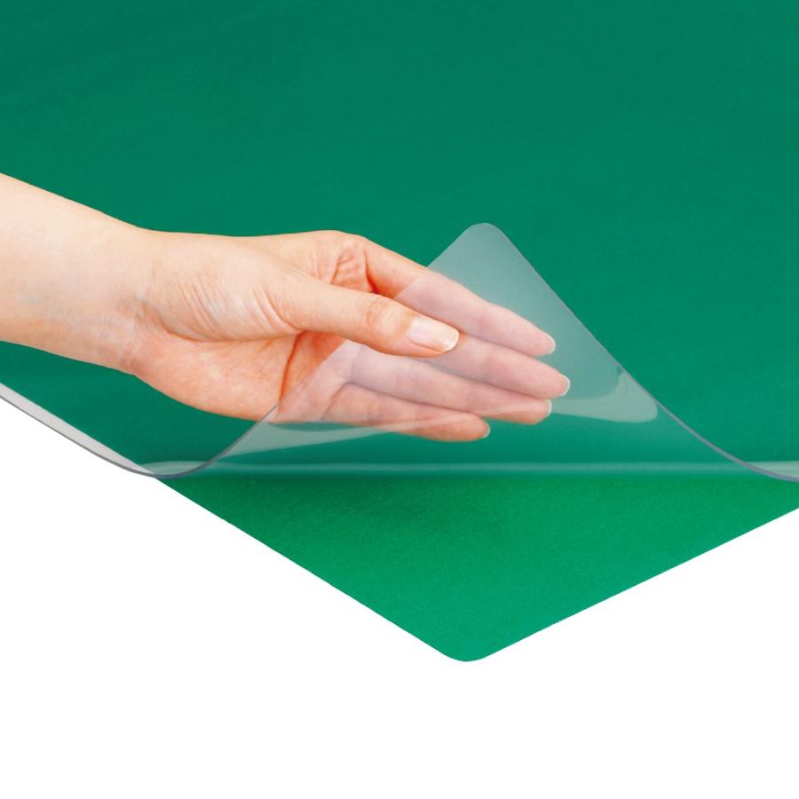 プラス(PLUS) デスクマット OAタイプ W型 下敷付 DM-147LW 41-355 | PLUS