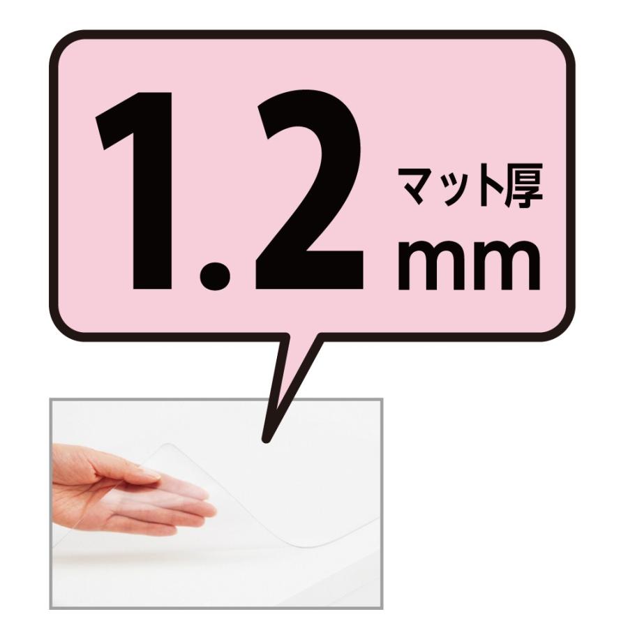 プラス(PLUS) デスクマット 塩ビ エコノミータイプ シングル DM-167 41-001 | PLUS | 02