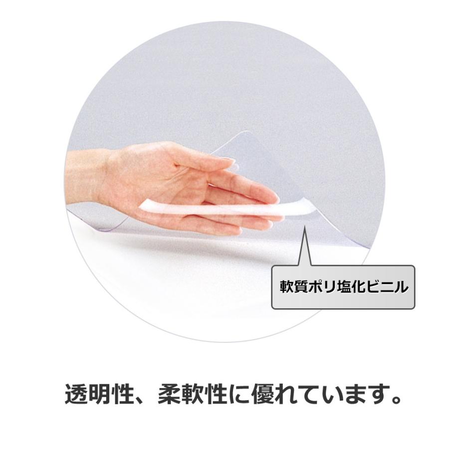 プラス(PLUS) デスクマット 塩ビ エコノミータイプ シングル DM-167 41-001 | PLUS | 04