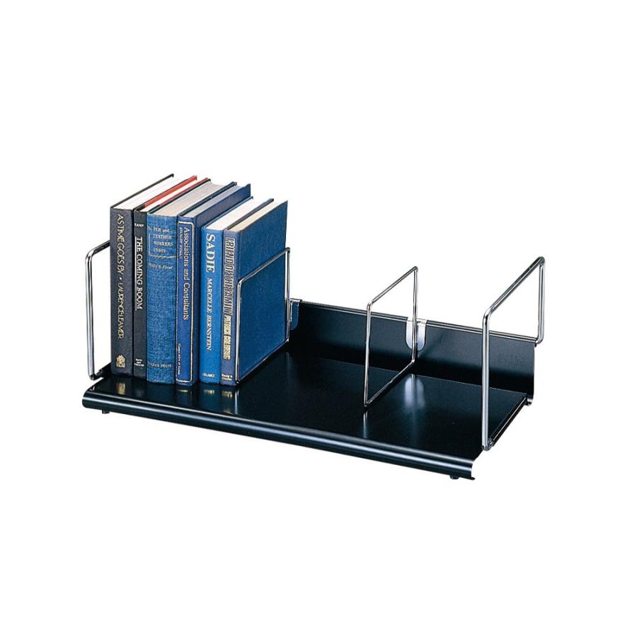 プラス(PLUS)本立 B型本立 L 仕切棒スライド式 ブラック B型 89-266 | PLUS