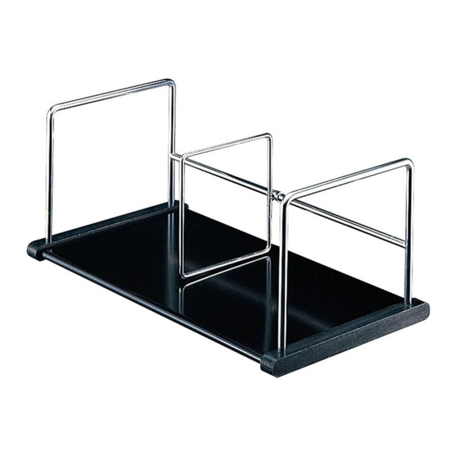 プラス(PLUS)本立 A型本立 仕切棒スライド式 ブラック A型　89-270 | PLUS