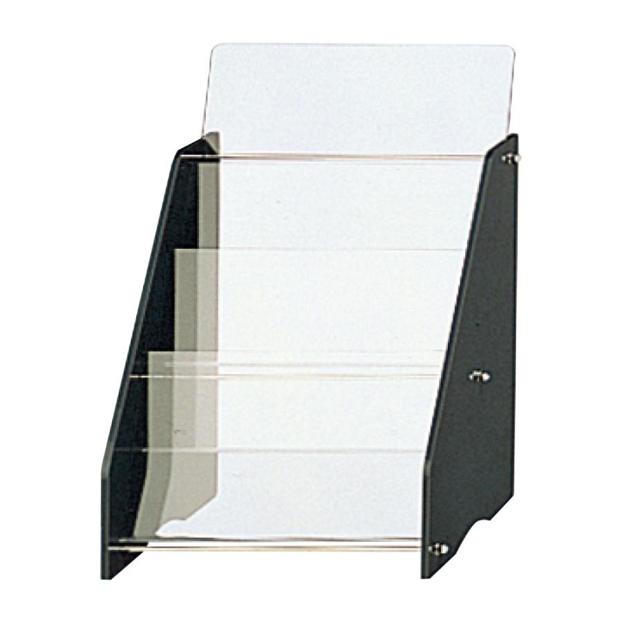 プラス(PLUS) 卓上パンフレット台 PA型 A4判1列3段 PA-13A21-668 | PLUS